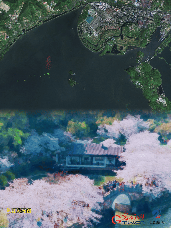 清明游玩賞花圖鑒來(lái)了！衛(wèi)星鏡頭帶你先睹為快