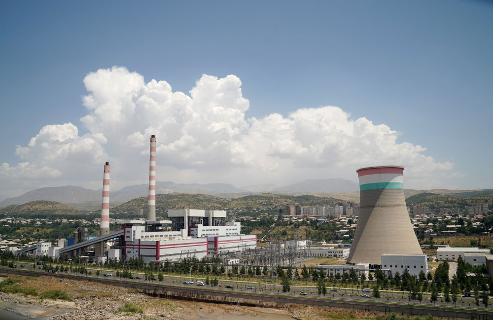 杜尚別2號熱電廠（2024年6月22日攝）。